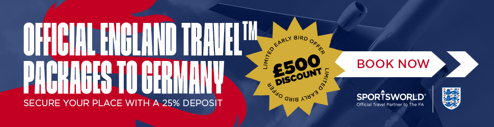 Official England travel packages to Germany website banner