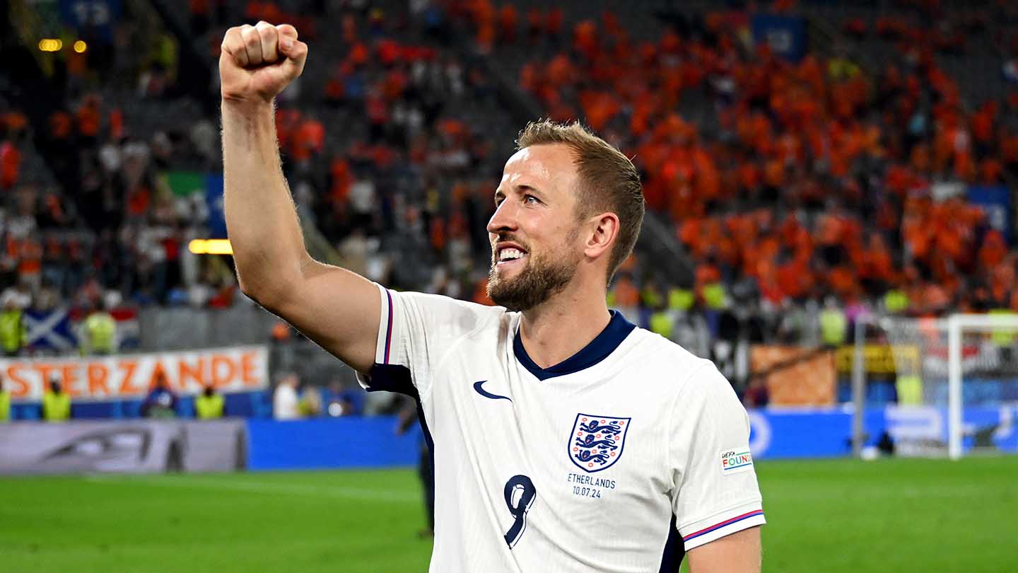 Harry Kane after England beat the Netherlands at EURO 2024