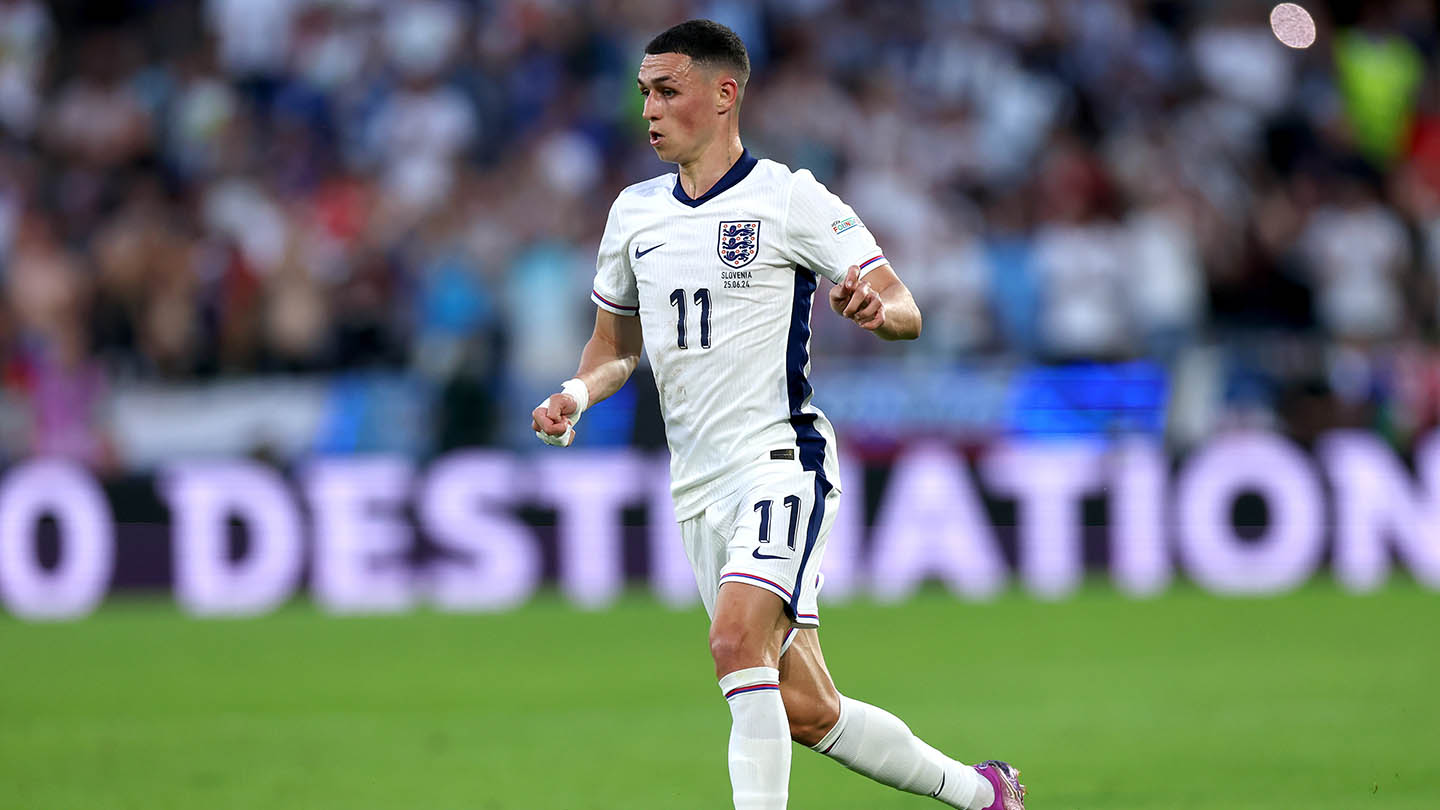 England's Phil Foden