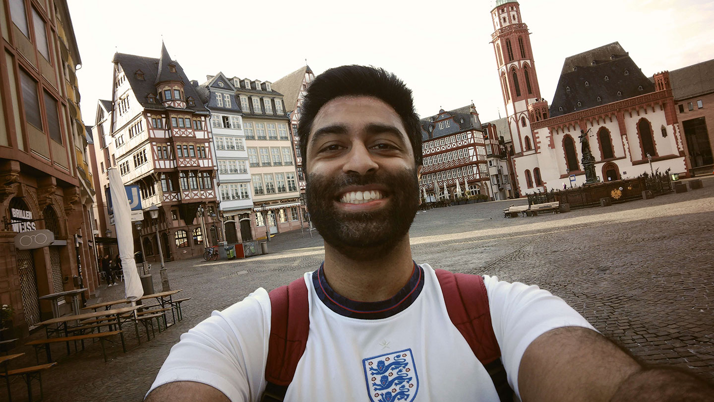 England x Goal Click: Karan Rai